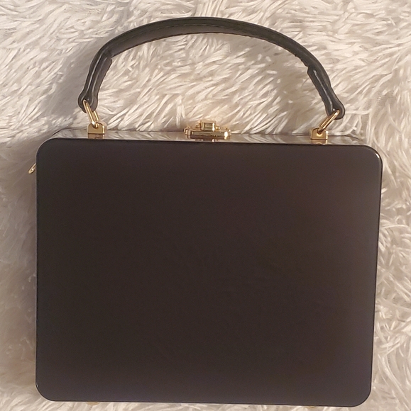Acrylic Novelty BoomBox Style Crossbody Clutch - Picture 9 of 14